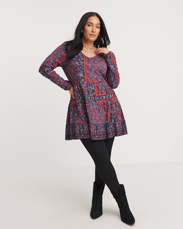Joe Browns Black Long Sleeve Swing Tunic