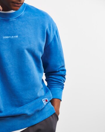 Tommy Jeans Classic Crew Neck Sweatshirt Cobalt