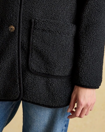 Joules Sadie Longline Button Fleece