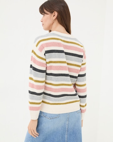 FatFace Ella Stripe Jumper