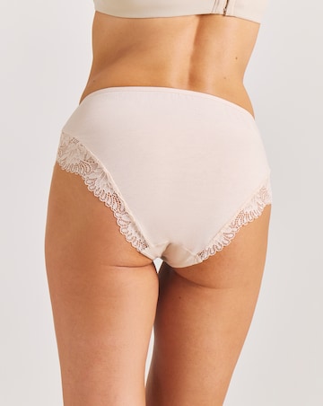 Pretty Secrets (3 Pack) Midi Brazilian Knickers Pink Multi