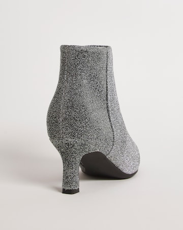 Love Kitten Heel Ankle Boot - Wide Fit (E)