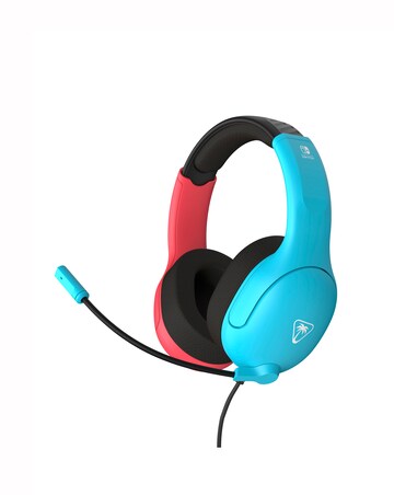 Turtle Beach Airlite Fit Headset for Nintendo Switch - Neon Blue & Red