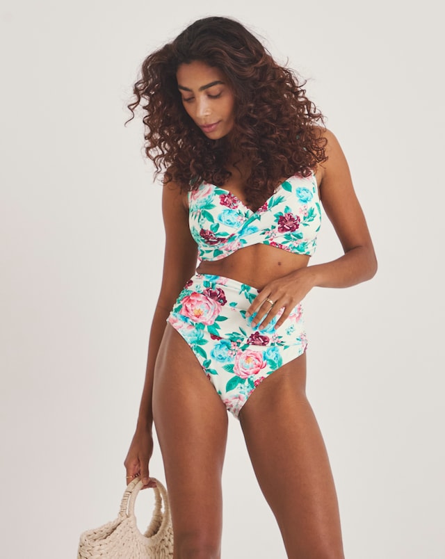 MAGISCULPT Firm Control High Waist Bikini Bottoms