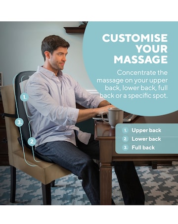 HoMedics Shiatsu Heated Back Massager Chair