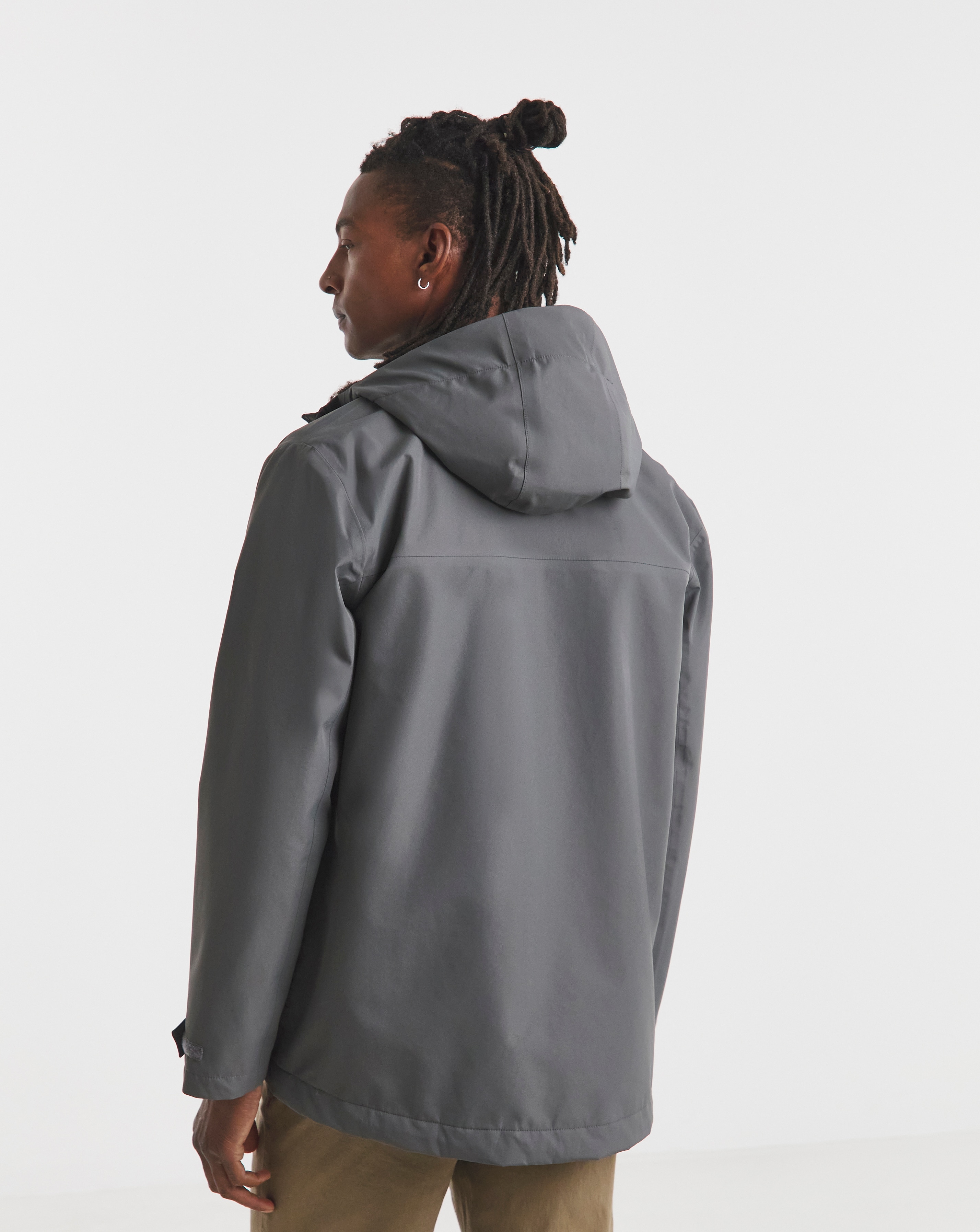 Grey Fleece Lined Waterproof Anorak | JD Williams