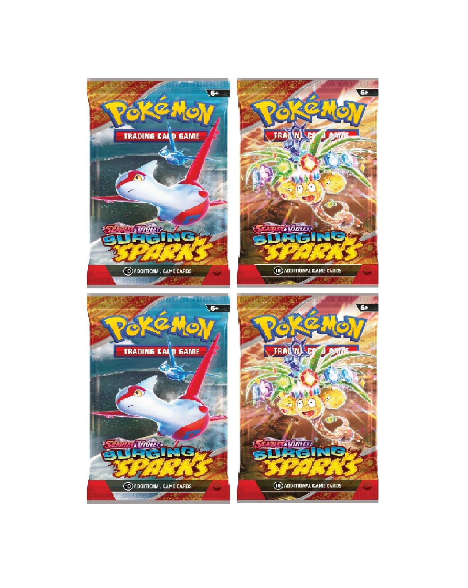 Pokemon TCG Surging Spark - Booster Pack * 10 - English | JD Williams