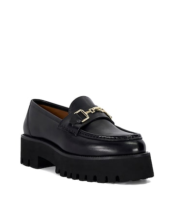 Dune Groundbreaking Chunky Leather Loafer Standard Fit