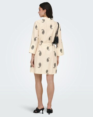 JdY Thea 7/8 Sleeve Embroidery Shirt Dress