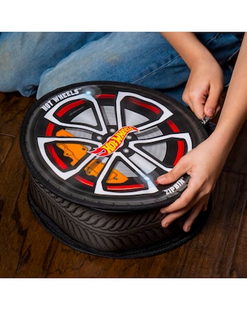 Hot Wheels ZipBin Storage & Play Wheelie Track Pack
