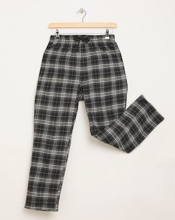 2 Pack Woven Check Pyjama Bottoms