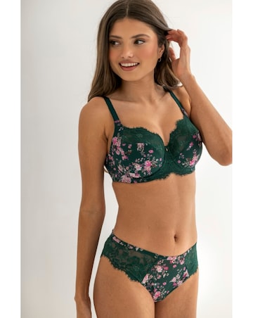 Pour Moi Bliss Brazilian Knicker Forest Floral