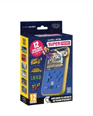 Hyper Mega Tech Capcom Edition Super Pocket Retro Handheld Gaming Console