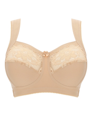 Miss Mary of Sweden Lovely Lace Non Wired Support Bra Skin