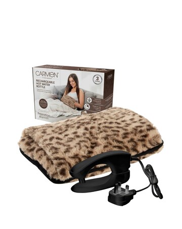 Carmen Spa Rechargeable Hot Water - Leopard