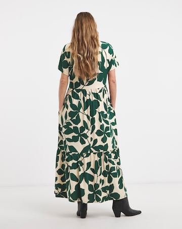 Soft Touch Notch Neck Maxi Dress