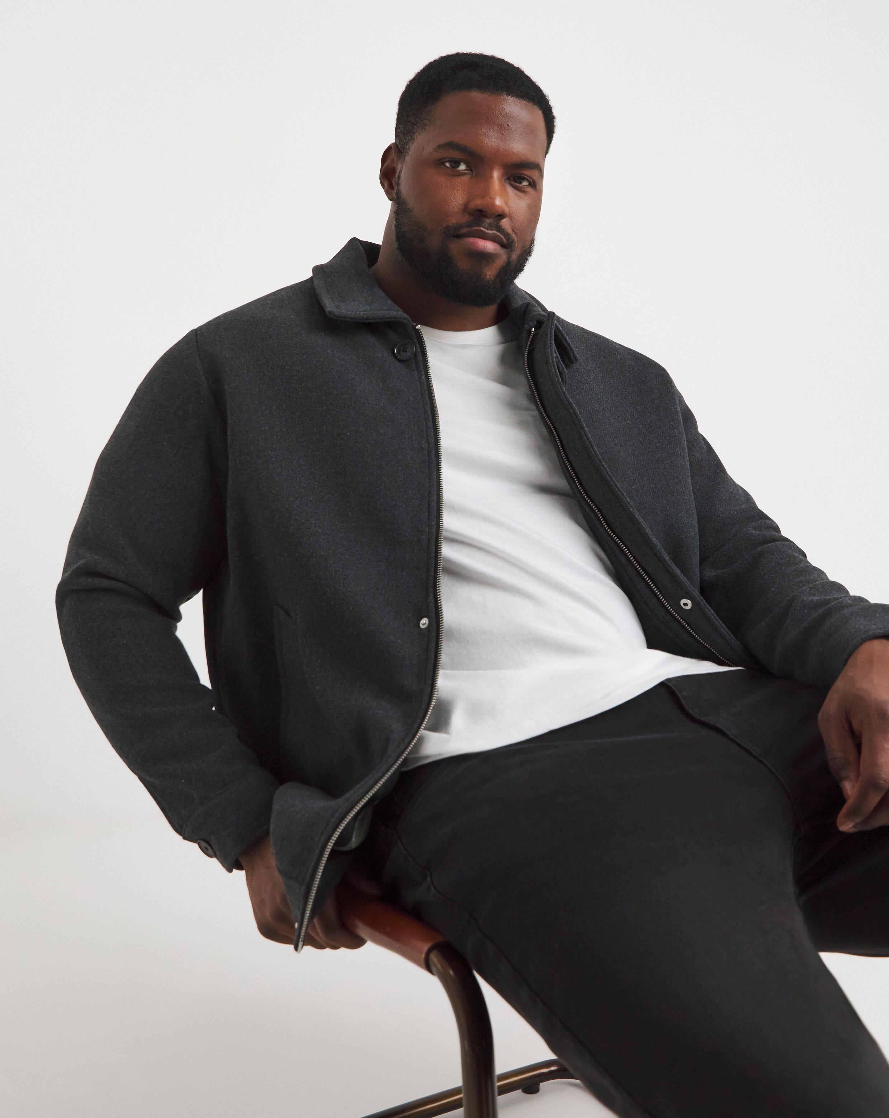 Jack & Jones Vermont Wool Blend Jacket | JD Williams