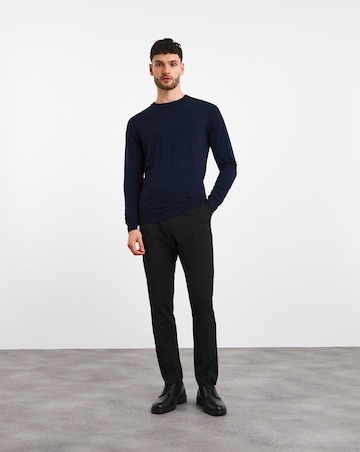 Merino Wool Crew Neck Sweater