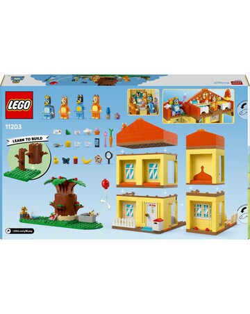 LEGO Bluey: Bluey's Family House Playset, Home-Building Kit and Toys 11203