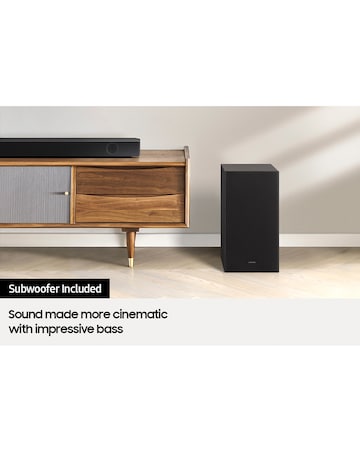 Samsung HW-B530/XU 2.1ch 360W Soundbar with Wireless Subwoofer