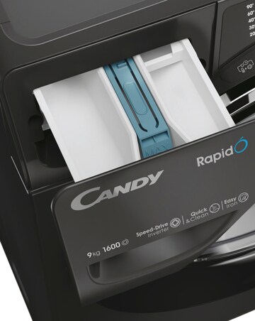 Candy RapidO 9kg 1600rpm Washing Machine Black