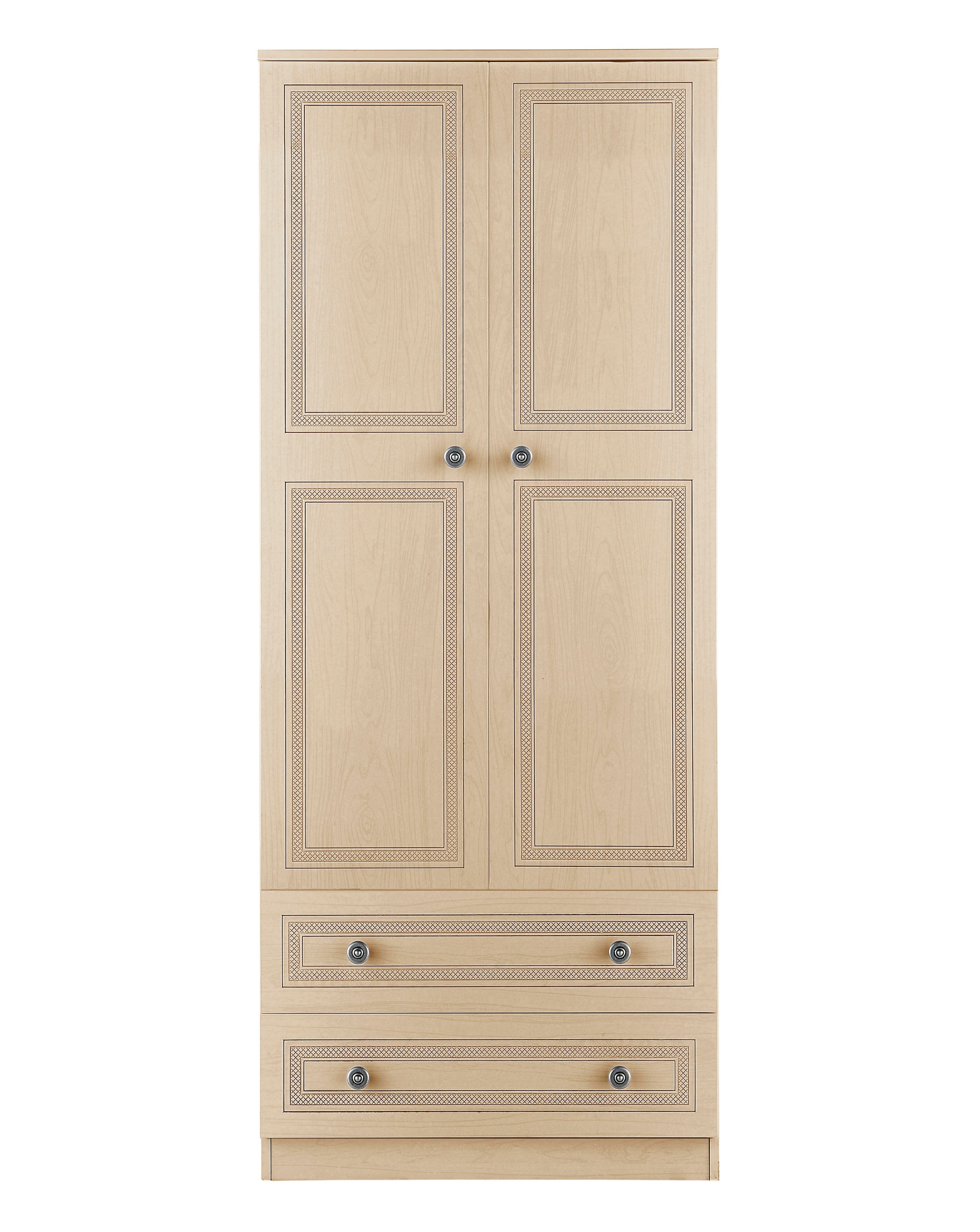 Richmond Ready Assembled 2 Door 2 Drawer Wardrobe