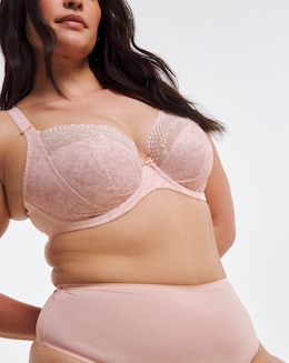 Elomi Lucie Plunge Wired Bra Pale Blush
