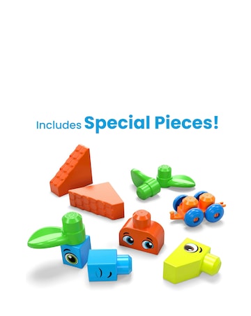 MEGA BLOKS Bigger Building Bag building set with 150 big building blocks