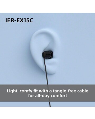 SONY IER-EX15C USB-C Wired Earphones - Pink