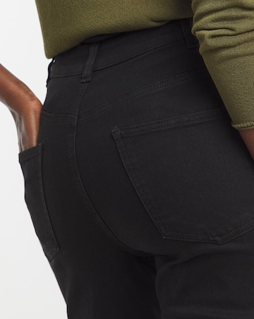 Black High Waist Super Soft Bootcut Jeans