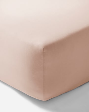 Non Iron Plain Dye Extra Deep 38cm Fitted Sheet