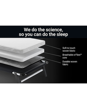 Jay-Be Hideaway Folding Bed with e-Fibre Mattress Single