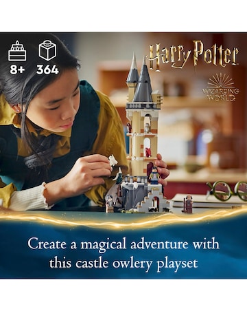 LEGO Harry Potter Hogwarts Castle Owlery Toy 76430