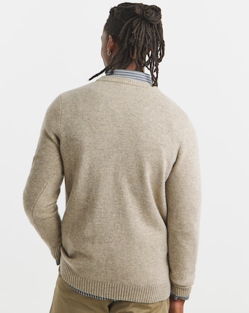 Lambswool Crew Neck Knitted Jumper