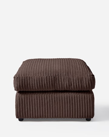 Ferguson Jumbo Cord Footstool
