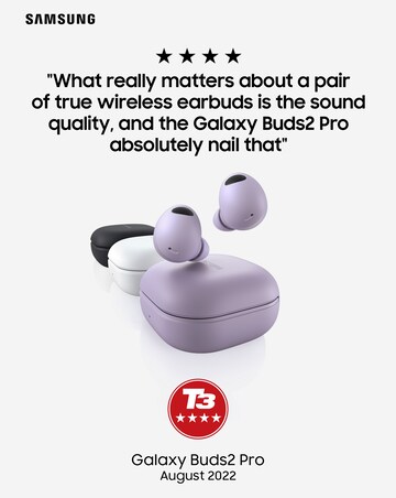 Samsung Galaxy Buds2 Pro Wireless Earbuds - White