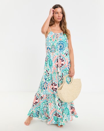 Maxi Tiered Beach Dress
