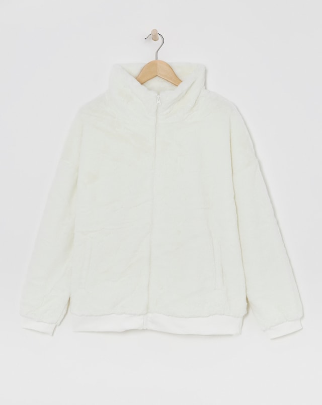 Pretty Secrets Supersoft Fleece Lounge Cardigan