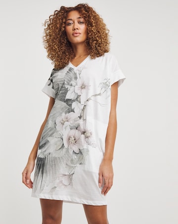 Religion Aviate Floral V-Neck Dress