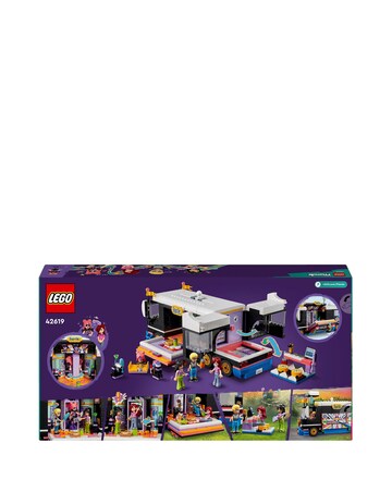 LEGO Friends Pop Star Music Tour Bus Vehicle Toy Set 42619