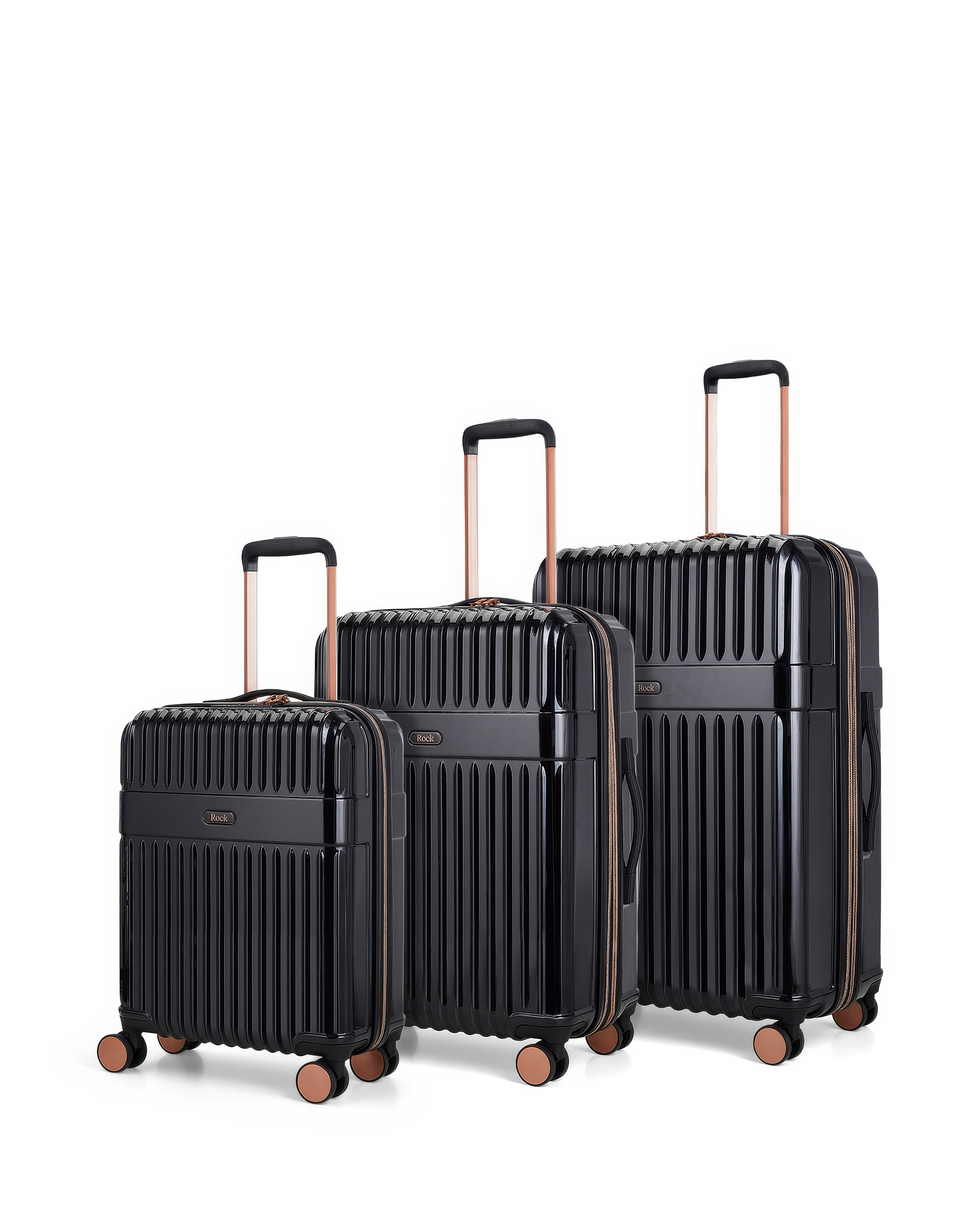 Rock Selene 3pc Suitcase Set | JD Williams