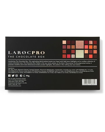 LaRoc PRO The Chocolate Box Eyeshadow Palette