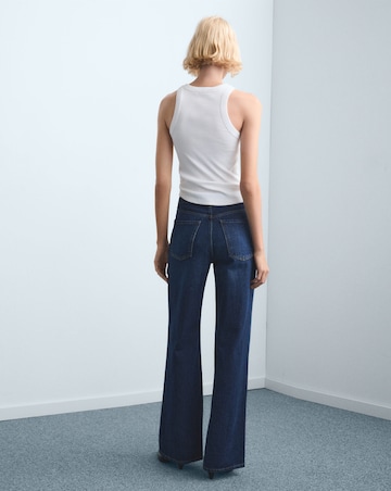 Mango High-Rise Wide Leg Jean