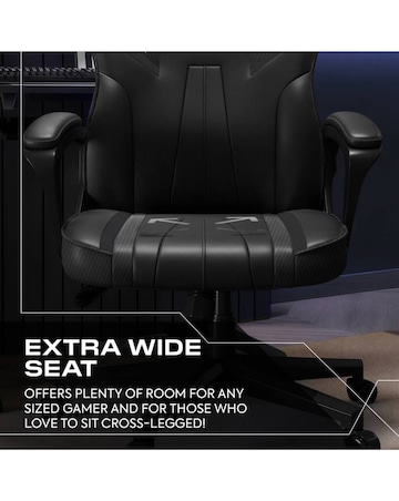 X Rocker Tempest Ergonomic PC Office Gaming Chair - Black