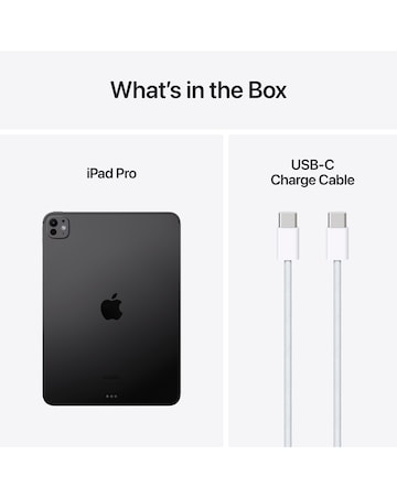 Apple iPad Pro (M4, 2024) 11inch Ultra Retina XDR Wi-Fi 512GB - Space Black