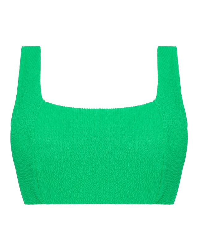 Mix and Match Crinkle Square Neck Bikini Top