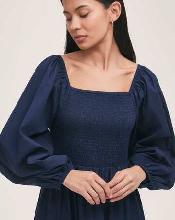 Finery London Balloon Sleeve Dress