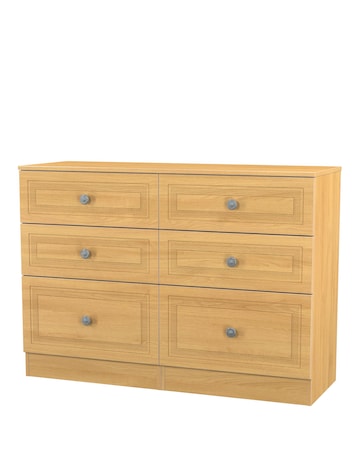 Richmond Ready Assembled 6 Drawer Chest