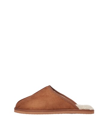 Jack & Jones Dudely Microfibre Slipper - Natural