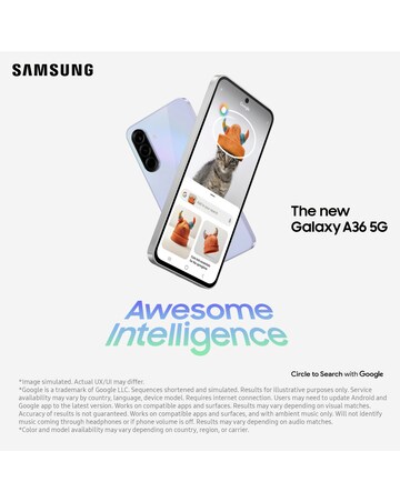 Samsung Galaxy A36 5G 256GB - Awesome White